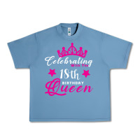 Pebble Blue Celebrating With the 18th Birthday Queen Urban Heavy Tee - Bettercallsaul