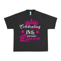 Pigment Black Celebrating With the 18th Birthday Queen Urban Heavy Tee - Bettercallsaul