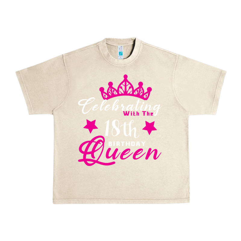 Celebrating With The 18th Birthday Queen Urban Heavy Tee by Bettercallsaul | Teevron