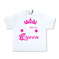 White Celebrating With the 18th Birthday Queen Urban Heavy Tee - Bettercallsaul