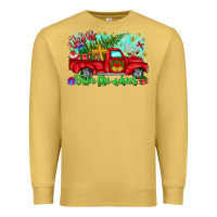 Antique Gold jesus take the wheel Premium Sweatshirt - CowhideDigitalArt