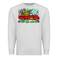 Dove Grey jesus take the wheel Premium Sweatshirt - CowhideDigitalArt