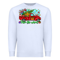 White jesus take the wheel Premium Sweatshirt - CowhideDigitalArt