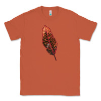Copper croton leaf Classic Tee - LillyAllenDesigns