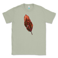 Matcha croton leaf Classic Tee - LillyAllenDesigns