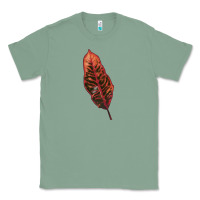 Sage croton leaf Classic Tee - LillyAllenDesigns