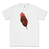 White croton leaf Classic Tee - LillyAllenDesigns