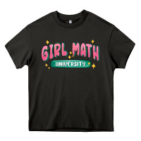 Asphalt girl math university Heavy Core Tee - MaliasSmallBusiness