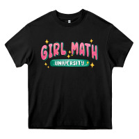 Black girl math university Heavy Core Tee - MaliasSmallBusiness