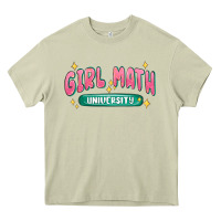 Mossy girl math university Heavy Core Tee - MaliasSmallBusiness