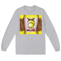 Moon Dust raising ballers with baseball and softball leopard tumbler tbs Long Sleeve Tee - TumblerDesignByShophia