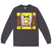 Smoke raising ballers with baseball and softball leopard tumbler tbs Long Sleeve Tee - TumblerDesignByShophia
