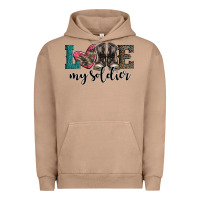 Pigment Burro armed forces day love my soldier Urban Hoodie - Artiststas