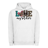 Pigment Lunar Rock armed forces day love my soldier Urban Hoodie - Artiststas