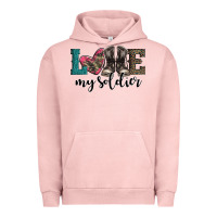 Pigment Salmon armed forces day love my soldier Urban Hoodie - Artiststas