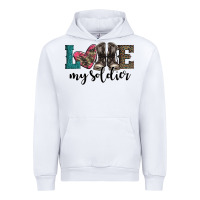 White armed forces day love my soldier Urban Hoodie - Artiststas