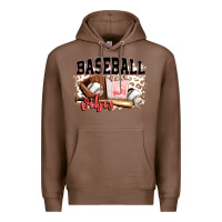 Chestnut baseball vibes Premium Hoodie - FaDigitalArtStudio