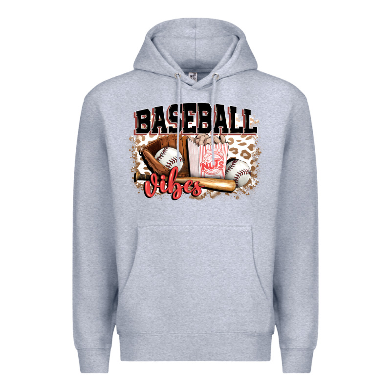 Baseball Vibes Premium Hoodie by FaDigitalArtStudio | Teevron