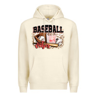 Sandshell baseball vibes Premium Hoodie - FaDigitalArtStudio