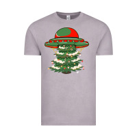 Vintage Zinc Ufo Christmas Pine Tree Vintage Tee - Bettercallsaul
