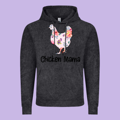 Chicken Mama Vintage Hoodie Designed By Bettercallsaul