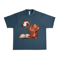 Midnight Navy Boots with Bible and cross Urban Heavy Tee - Bettercallsaul