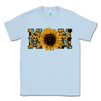 Dusty Blue Leopard Sunflower Gemstone Mom Classic Tee - Bettercallsaul