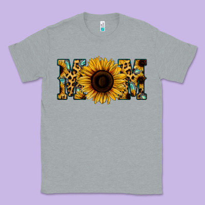 Leopard Sunflower Gemstone Mom Classic Tee Designed By Bettercallsaul