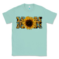 Seafoam Leopard Sunflower Gemstone Mom Classic Tee - Bettercallsaul
