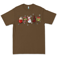 Cacao Cartoon Christmas Characters Premium Tee - MaliasSmallBusiness