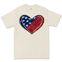 Bone leopard with american flag Premium Tee - RanaPortraitStore