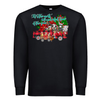 Black It's the Most Wonderful Of The Premium Sweatshirt - CowhideDigitalArt