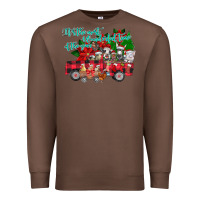 Chestnut It's the Most Wonderful Of The Premium Sweatshirt - CowhideDigitalArt