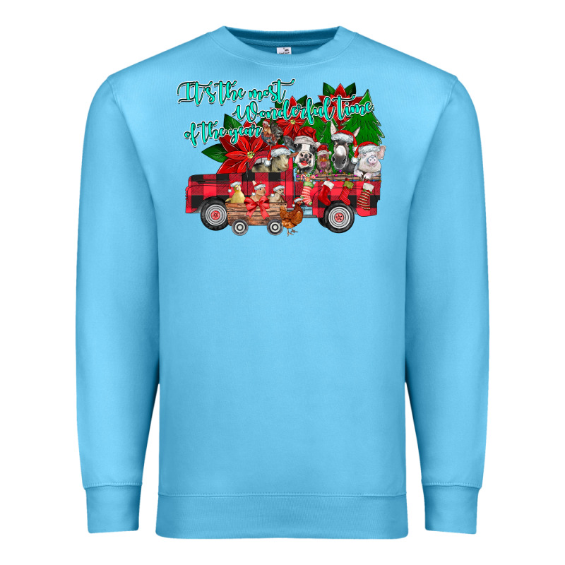 It's The Most Wonderful Of The Premium Sweatshirt by CowhideDigitalArt | Teevron
