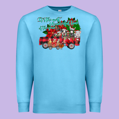 It's The Most Wonderful Of The Premium Sweatshirt Designed By Cowhidedigitalart