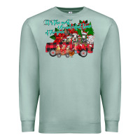 Seafoam It's the Most Wonderful Of The Premium Sweatshirt - CowhideDigitalArt