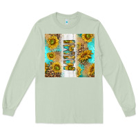 Matcha western mother's day mimi with turquoise and sunflowers and leopard tu Long Sleeve Tee - TumblerDesignByShophia