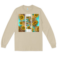 Mushroom western mother's day mimi with turquoise and sunflowers and leopard tu Long Sleeve Tee - TumblerDesignByShophia
