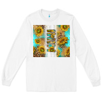 White western mother's day mimi with turquoise and sunflowers and leopard tu Long Sleeve Tee - TumblerDesignByShophia