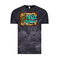 Cloud Black feliz navidad Vintage Tee - RanaPortraitStore