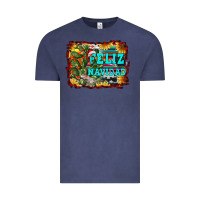 Vintage Denim feliz navidad Vintage Tee - RanaPortraitStore
