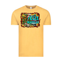 Vintage Mustard feliz navidad Vintage Tee - RanaPortraitStore
