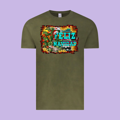Feliz Navidad Vintage Tee Designed By Ranaportraitstore