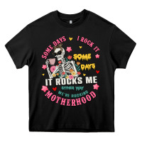 Black funny motherhood Heavy Core Tee - JahusDesignShop