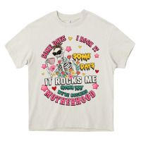 Cream funny motherhood Heavy Core Tee - JahusDesignShop