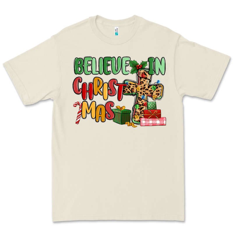 Believe In Christmas Premium Tee by MaliasSmallBusiness | Teevron