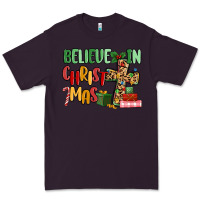 Plum believe in christmas Premium Tee - MaliasSmallBusiness