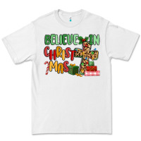 White believe in christmas Premium Tee - MaliasSmallBusiness