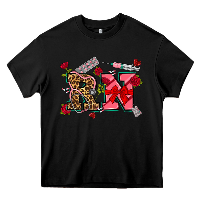 Valentines Day Rn Heavy Core Tee by NancyCooperArtShop | Teevron