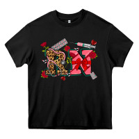 Black valentines day rn Heavy Core Tee - NancyCooperArtShop